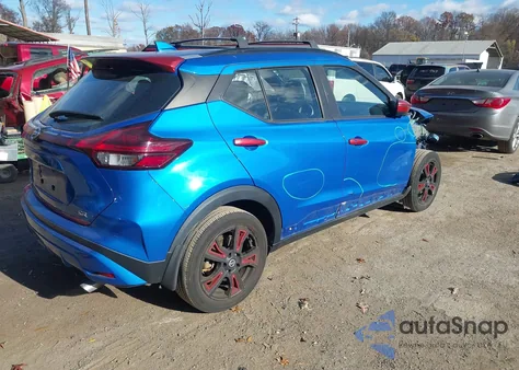 2021 Nissan Kicks Sr Xtronic Cvt from USA, damaged, VIN 3N1CP5DV0ML489040